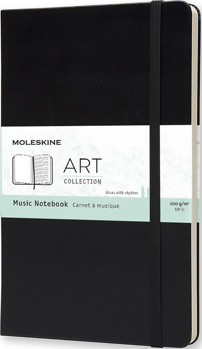 Moleskine Notizbuch Kreativ Musik hardcover A5 Pic1