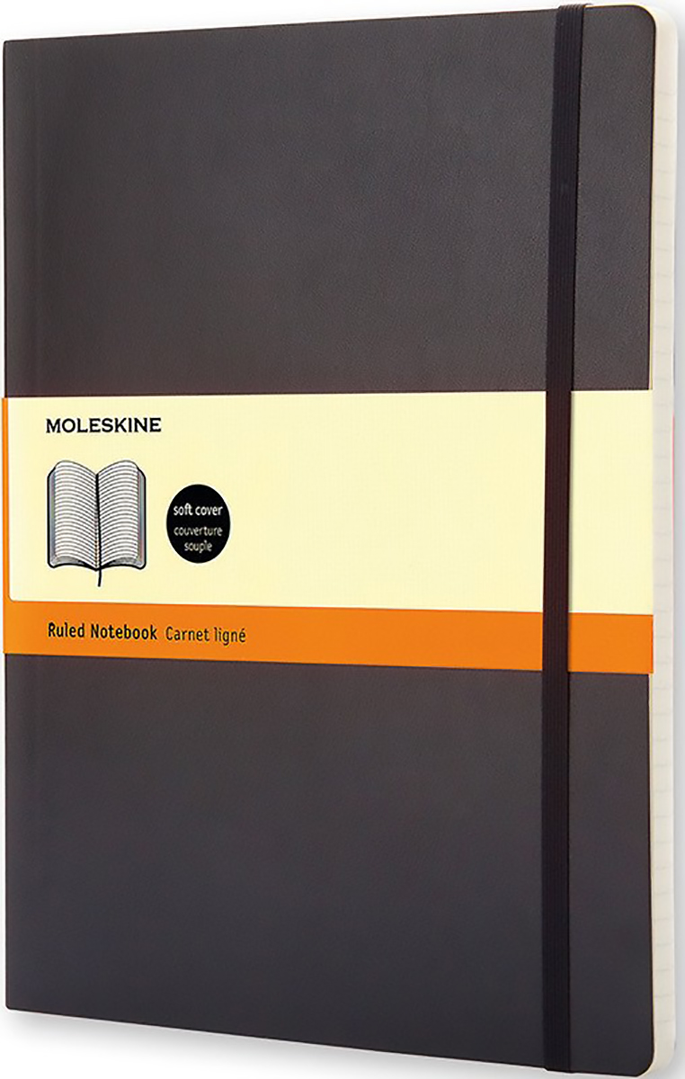 Moleskine Notizbuch Classic Soft Cover XL liniert Pic1