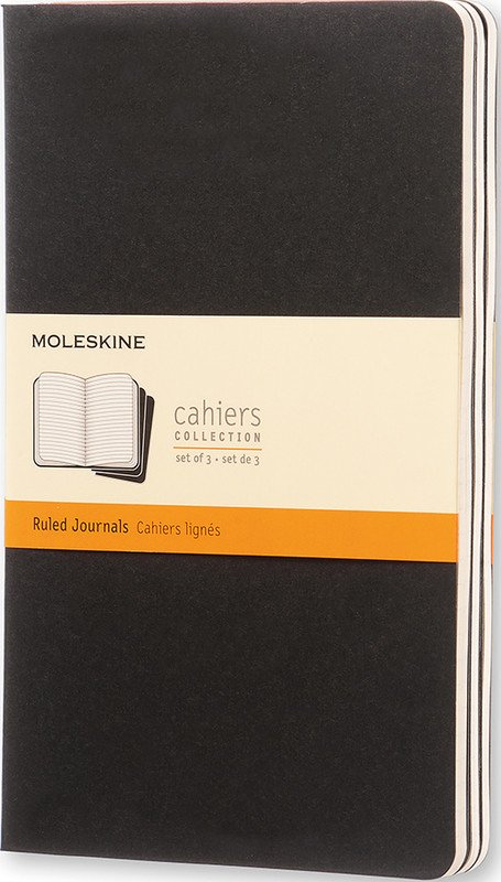 Moleskine Notizhefte Cahier Large A5 liniert à 80 Seiten Pic1