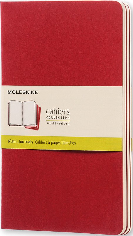 Moleskine Notizhefte Cahier Large A5 blanko à 80 Seiten Pic1