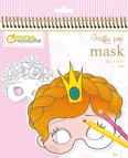 Avenue Mandarine Maskenmalbuch Graffy Pop Mädchen