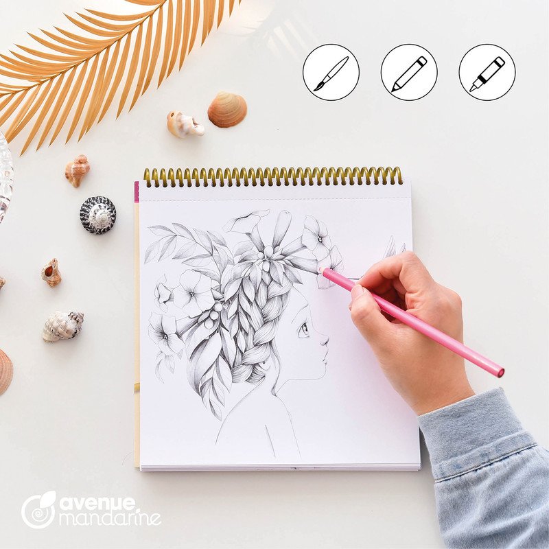 Avenue Mandarine Malbuch Coloriage Wild Sammlerstück Pic4