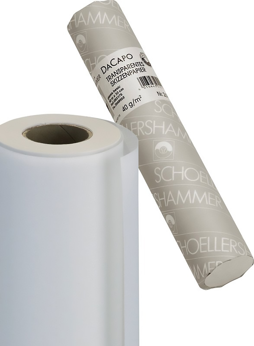 SH Transparentpapier Rolle Glama Basic 33cmx50m 40gr Pic1