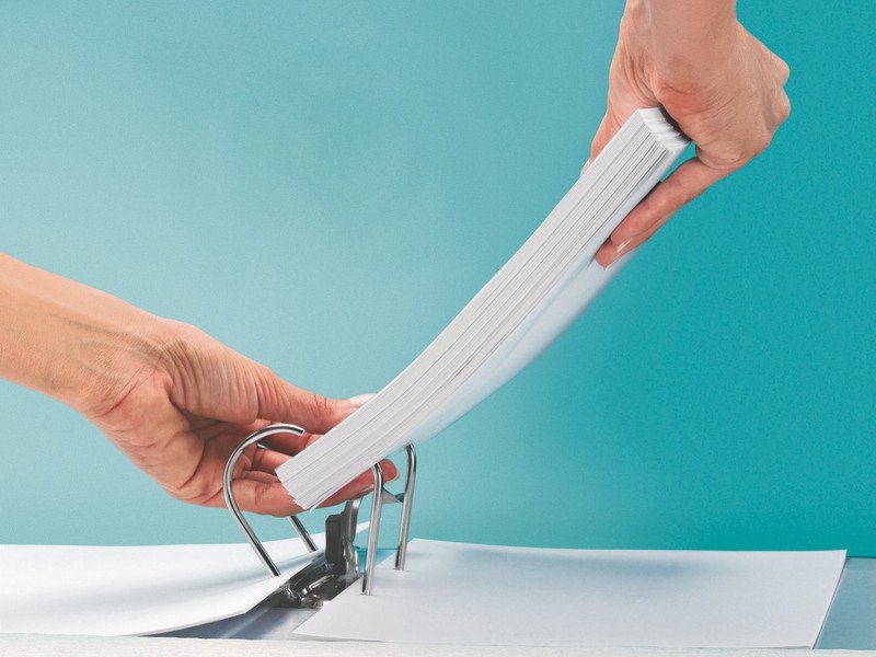 Leitz Ordner A4 180° 8cm Swiss Edition rot Pic3