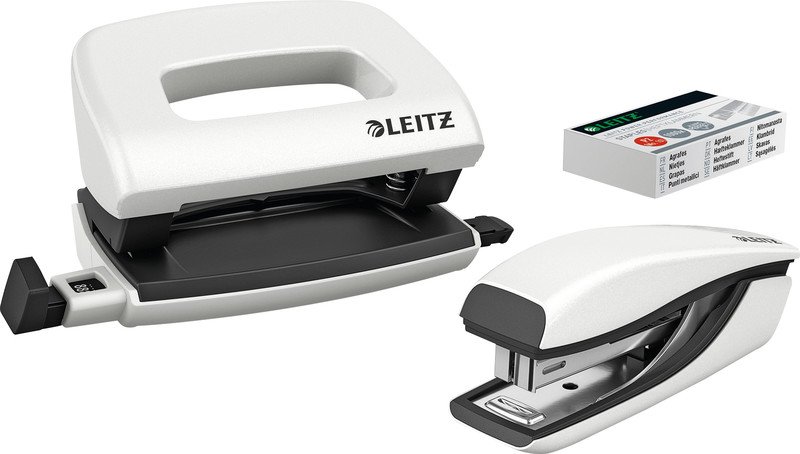 Leitz Locher & Heftgerät Mini WOW 5561 1mm Pic1