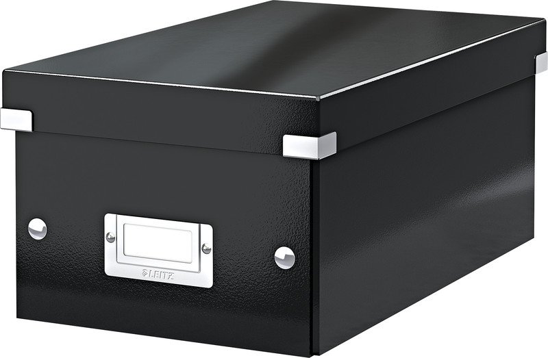 Leitz Organisationsbox S metallic schwarz Pic1