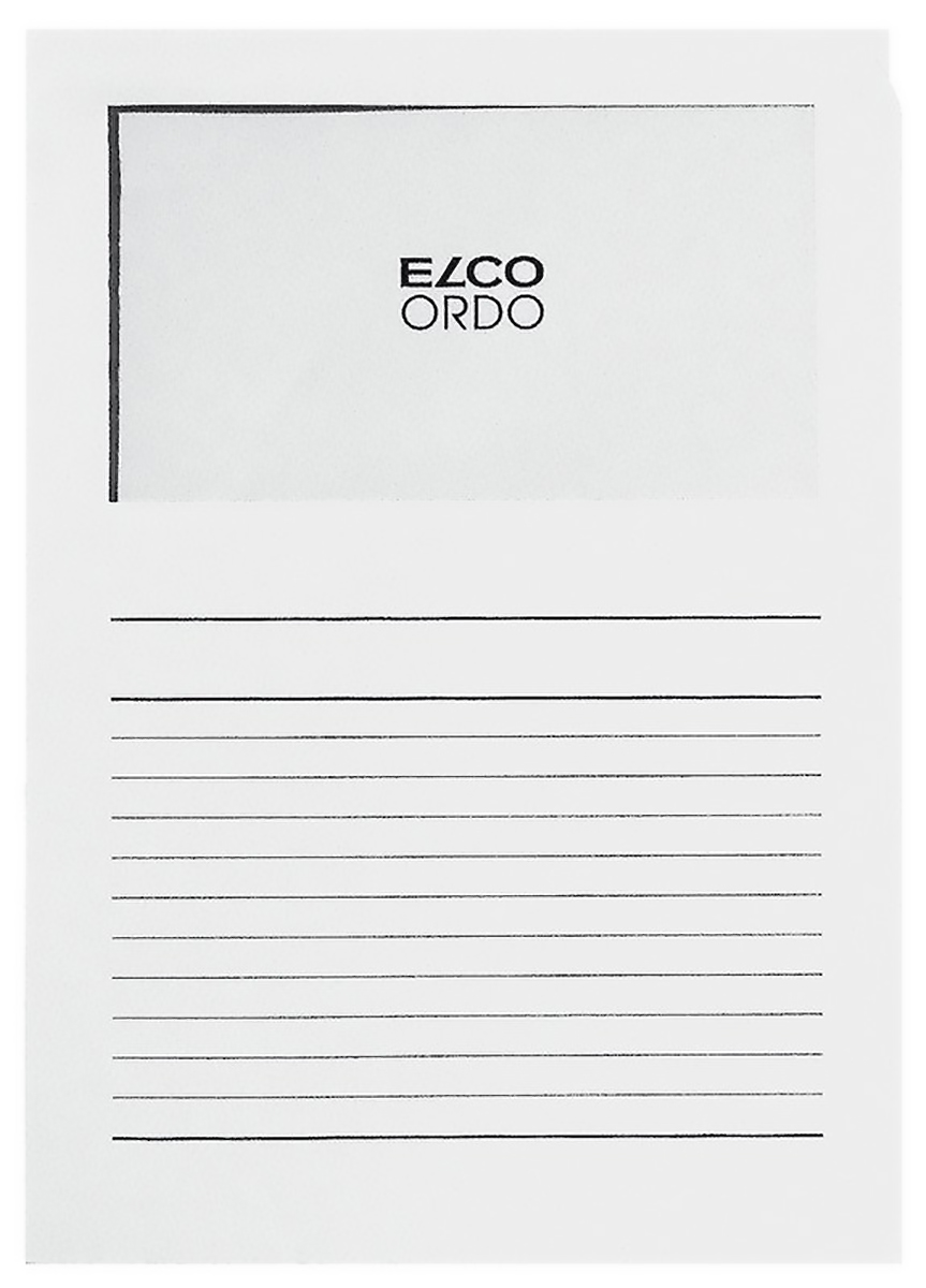 Elco Sichthüllen Ordo Classico A4 mit Druck 120gr à 100 Pic1