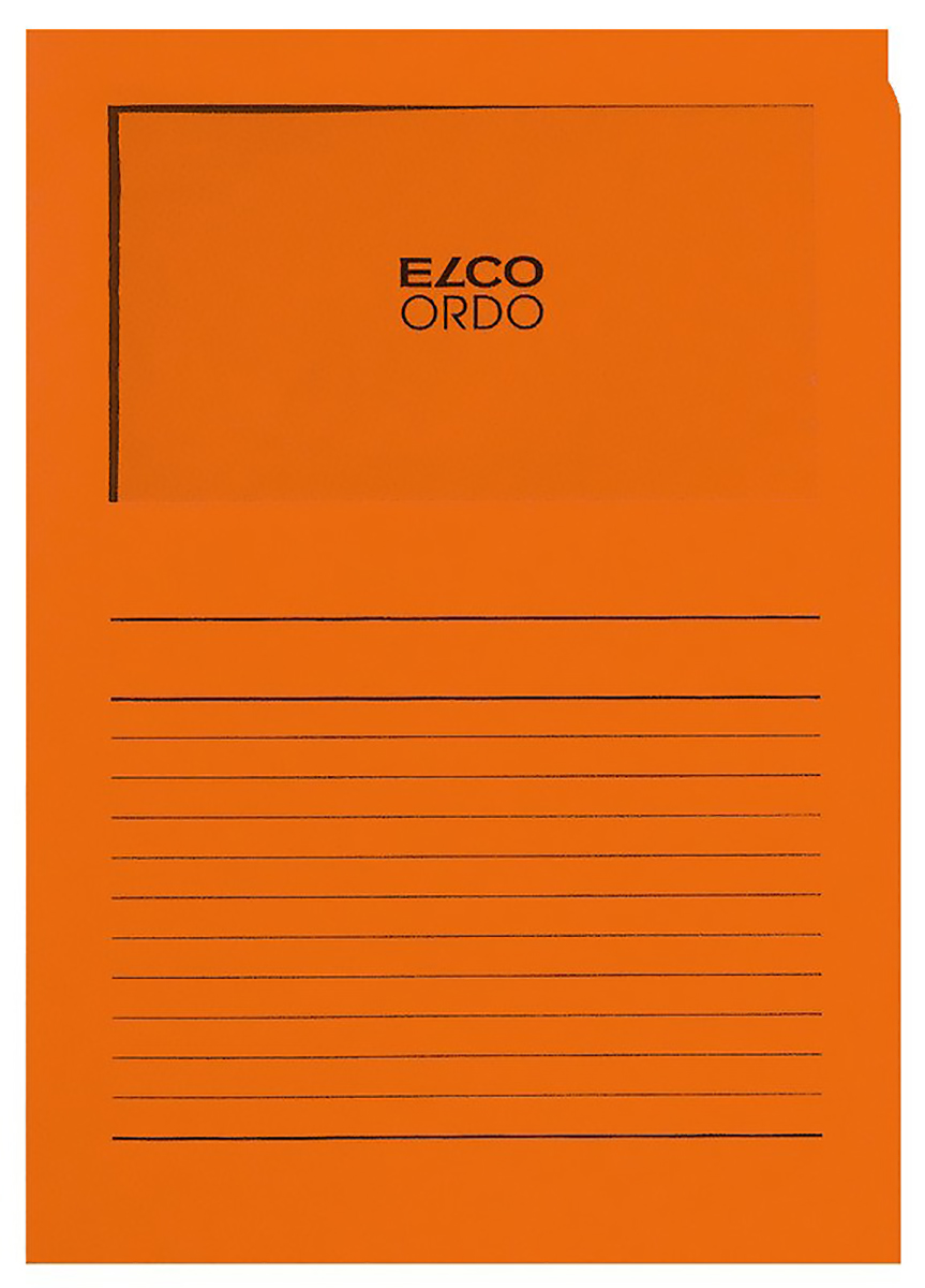 Elco Sichthüllen Ordo Classico A4 mit Druck 120gr à 100 Pic1