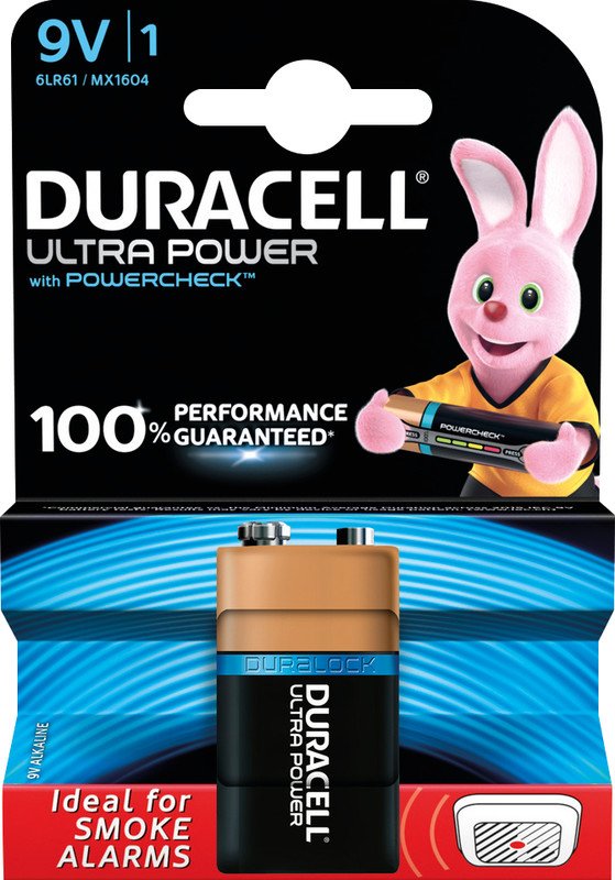 Duracell Batterien Ultra Power E-Block 6LR61 9V Pic1