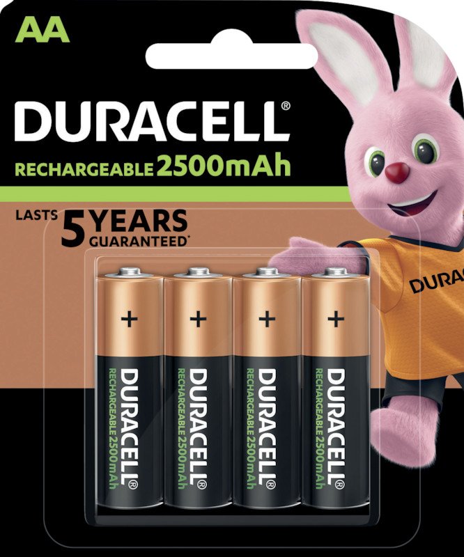 Duracell pile Akku Mignon HR06 AA à 4 Pic1