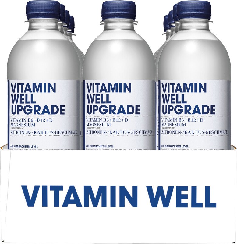 VITAMIN WELL Eau minérale PET Citron et Cactus 5 dl Pic1