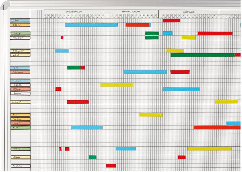 Ultradex Planning de vacances 30 lignes 120x90x2.2cm Pic2