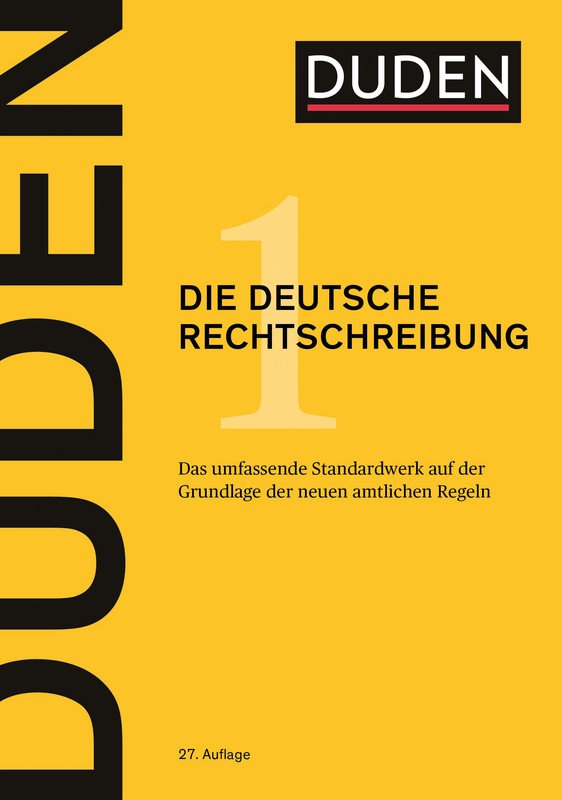 Duden Band 1: Die deutsche Rechtschreibung Pic1