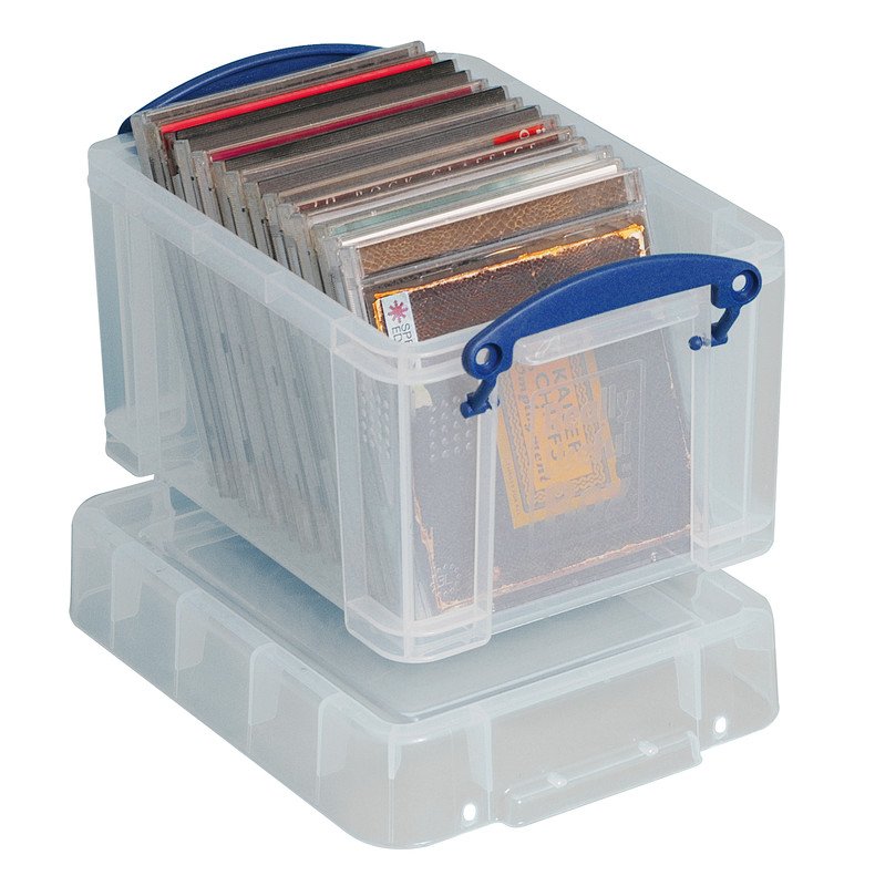 Really Useful Box Ordnungsbox 3l transparent Pic1