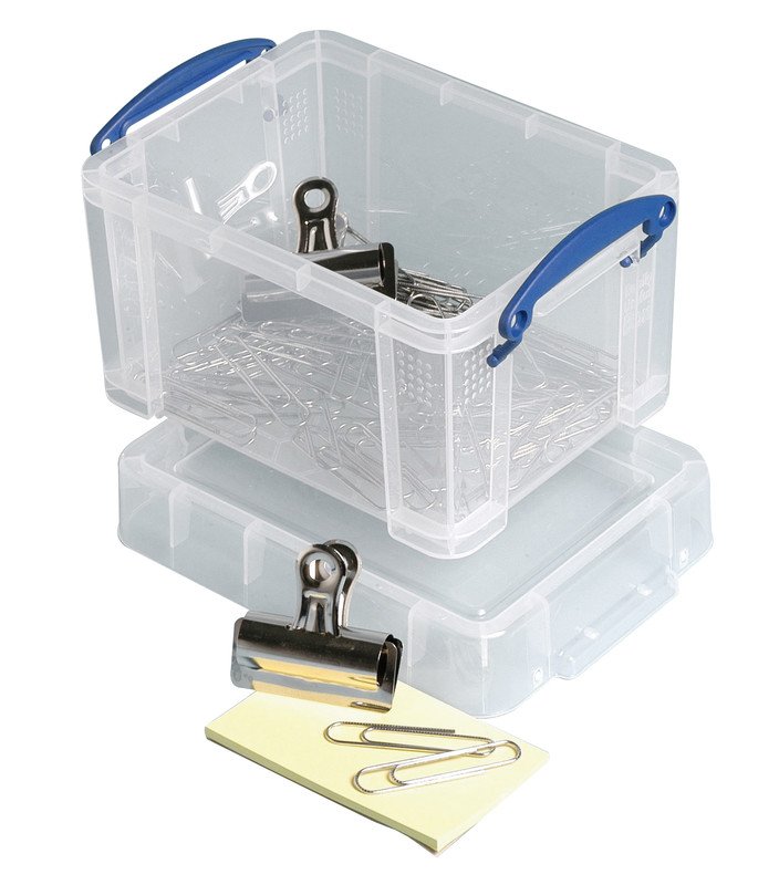 Really Useful Box Ordnungsbox 3l transparent Pic2