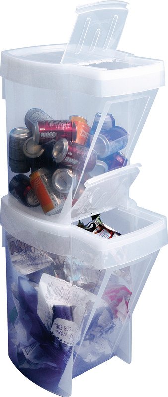 Really Useful Box Recyclingbox 32l transparent Pic2