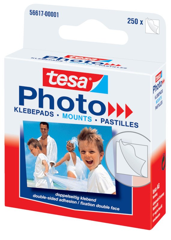 Tesa Foto Klebepads doppelseitig klebend à 250 - Online bestellen