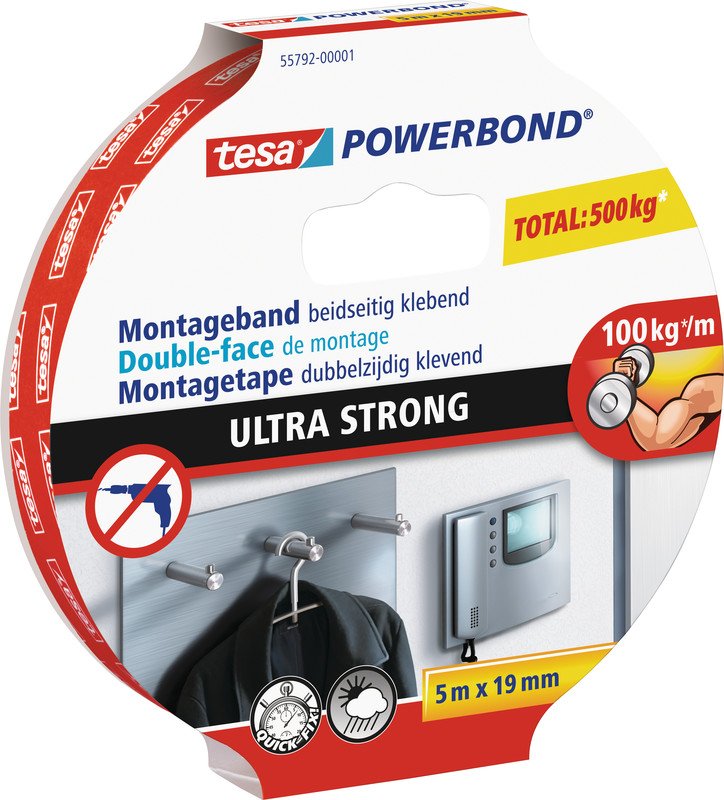 Tesa Montageband UltraStrong 19mmx5m Pic1