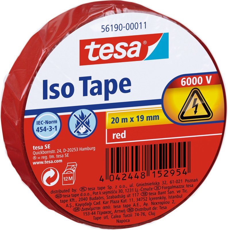 Tesa Isolierband Iso Tape 19mmx20m Pic1