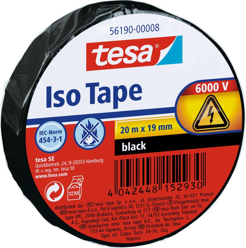 Tesa Isolierband Iso Tape 19mmx20m Pic1