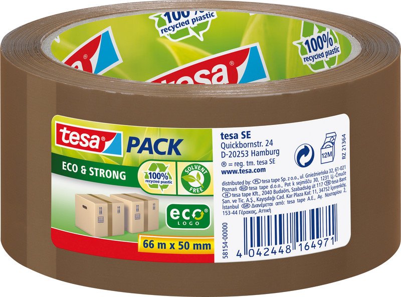 Tesa Verpackungsband eco&strong 50mmx66m Pic1