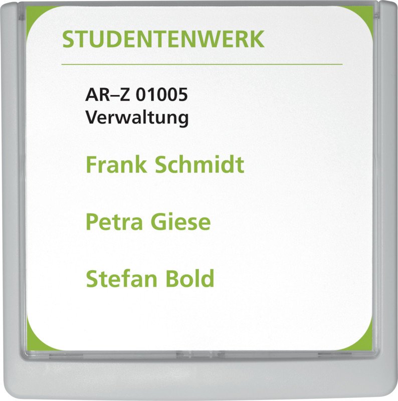 Durable Türschild Click Sign 149x148.5mm Pic3