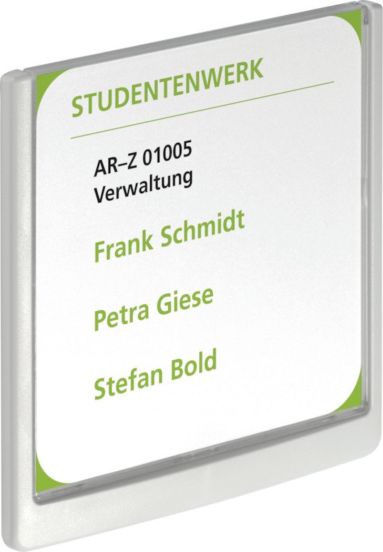 Durable Türschild Click Sign 149x148.5mm Pic6