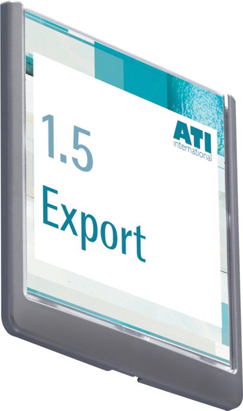 Durable Plaque de porte Click Sign 149 x 148.5 mm graphit Pic3