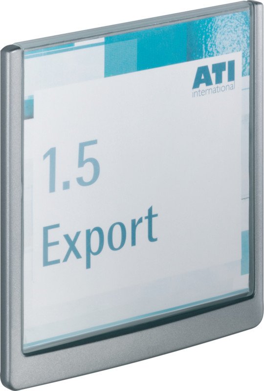 Durable Plaque de porte Click Sign 149 x 148.5 mm graphit Pic4
