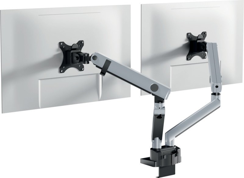 Durable Monitorhalterung für 2 Monitore mit Arm Select Plus Pic1