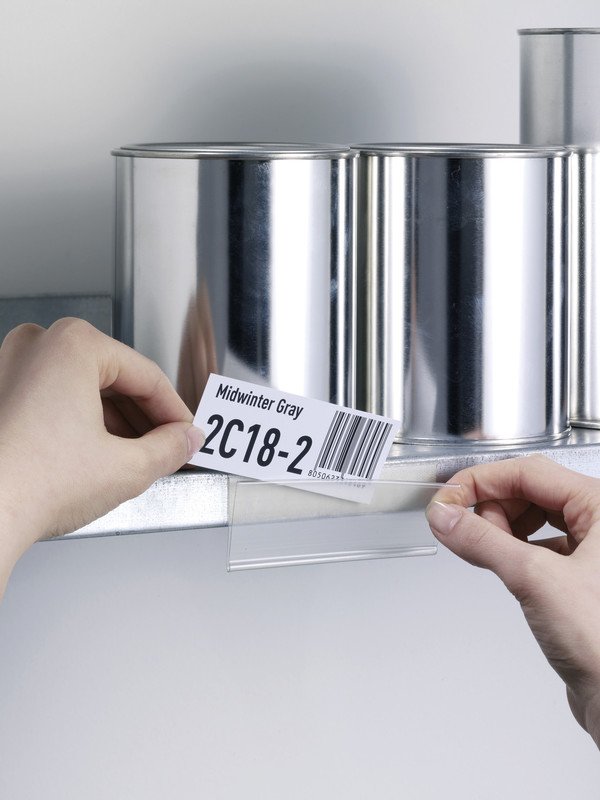 Durable Porte-étiquettes Scanfix transparent 40 x 200 mm Pic2