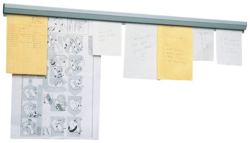 BoOffice rail de fixation pour papier 31cm Pic1