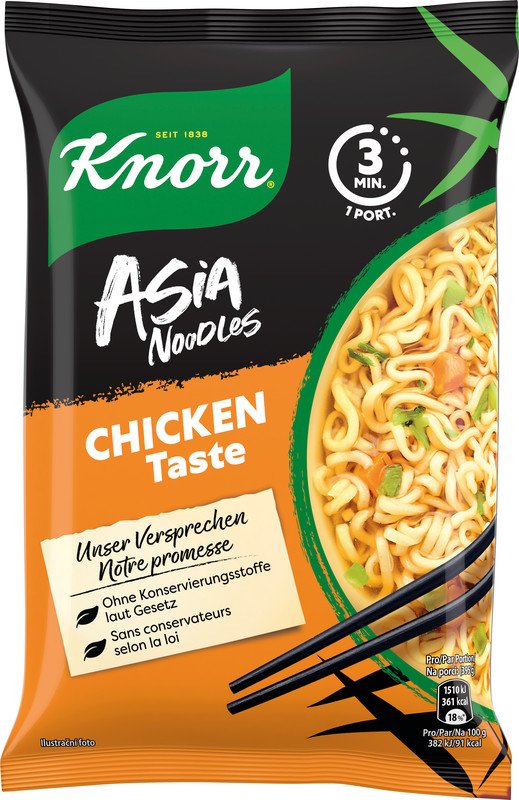 Knorr Asia Noodles Chicken Taste Pic1