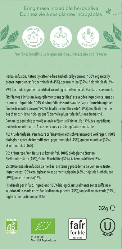 PUKKA Teebeutel Kräutertee Three Mint Pic2