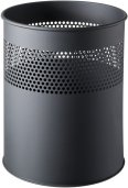Helit Papierkorb mit Lochdekor Metall 15 Liter