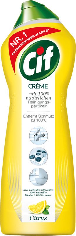 Cif Crème Citrus 750ml Pic1