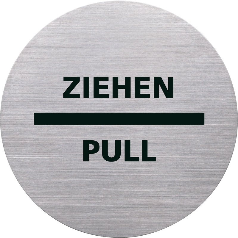 Helit Wand-/Tür Piktogramm Pull/Ziehen Pic1