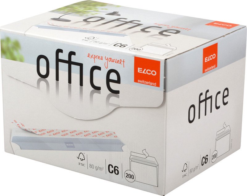 Elco Couvert Office Optifix C6 80gr ohne Fenster à 200 Pic2