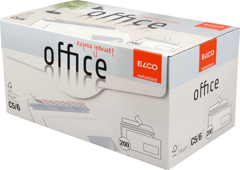 Elco Couvert Office Optifix C5/6 80gr Fenster rechts à 200 Pic2