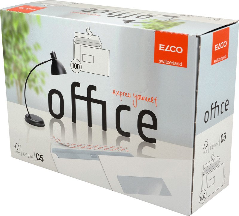 Elco Couvert Office Optifix C5 100gr Fenster links à 100 Pic3
