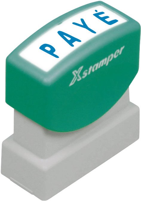 X-Stamper Payé bleu Pic1