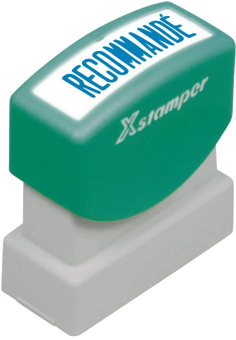 X-Stamper Recommandé bleu Pic1