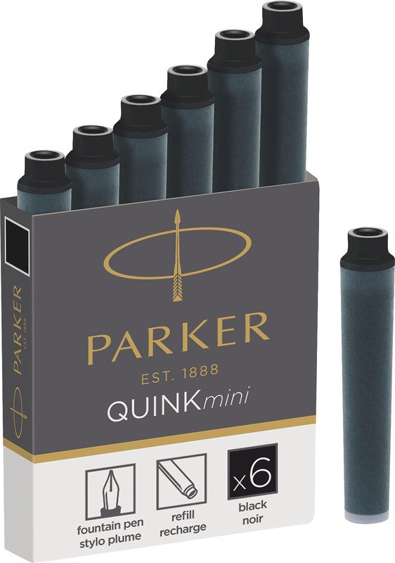 Parker Tintenpatrone Quink Mini Pic1