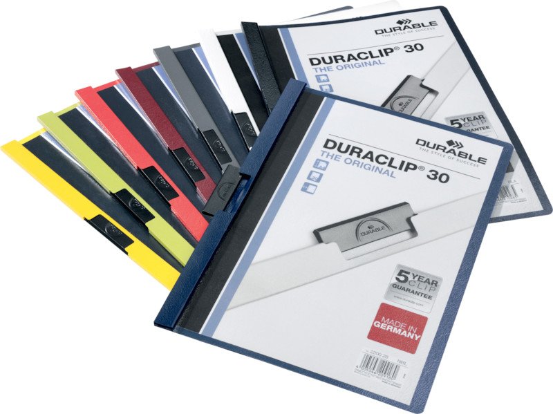 Durable Klemmhefter Duraclip A4 70gr bis 30 Blatt Pic2