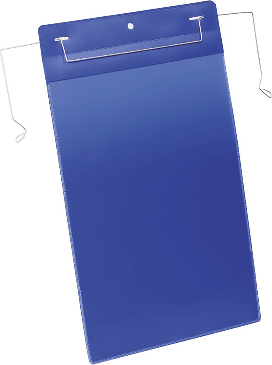 Durable Kennzeichnungstasche mit Drahtbügel A4 hoch Pic1