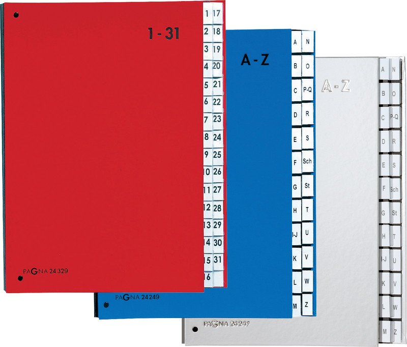 Pagna Pultordner Color A-Z rot Pic2