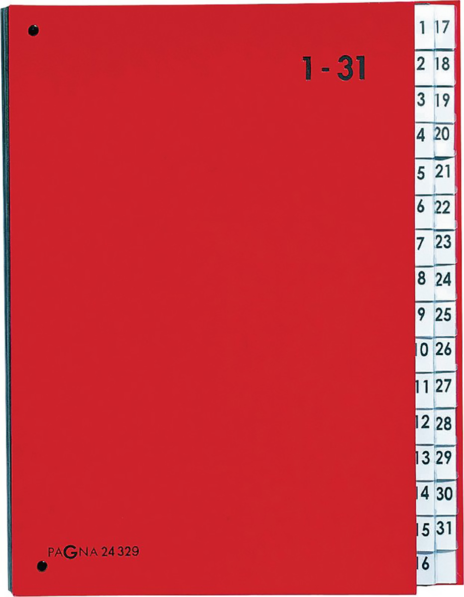 Pagna Pultordner Color 1-31 rot Pic1