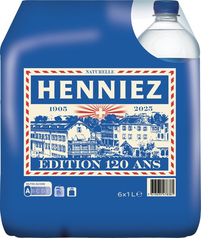 Henniez Mineralwasser blau ohne Kohlensäure 1l Pic2