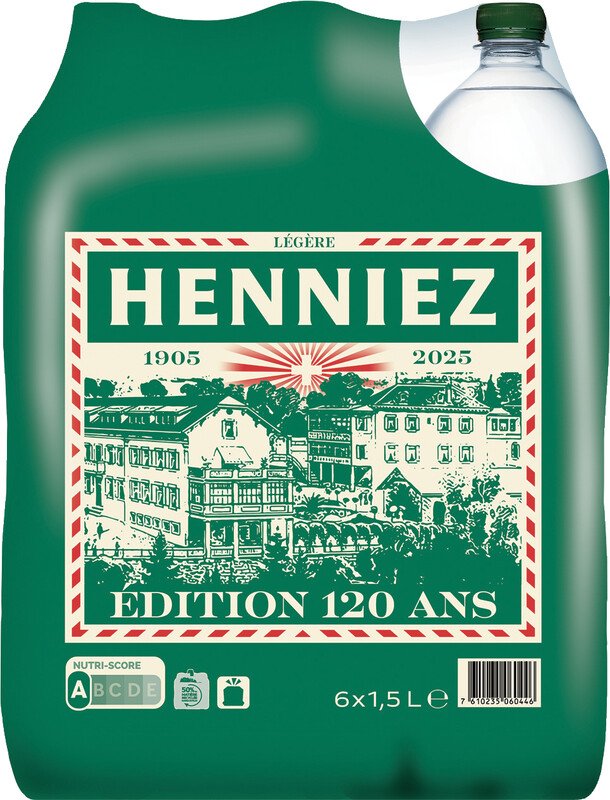 Henniez Mineralwasser grün wenig Kohlensäure 1.5l Pic2