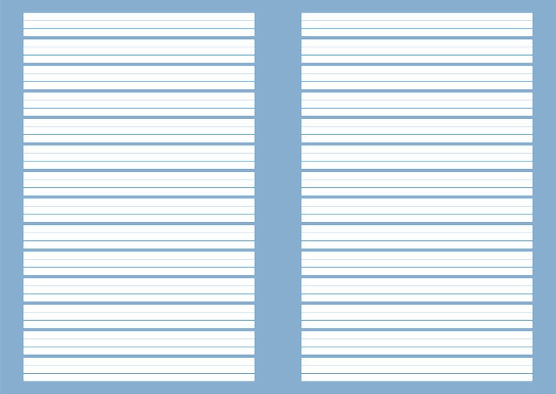 Schulheft Basisline A4 Pic2